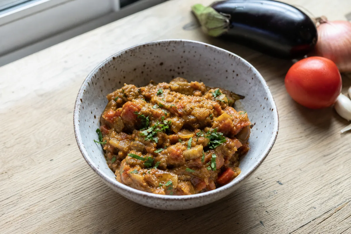 Baingan Bharta (Smoky Eggplant Curry)