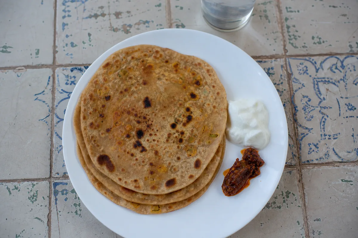 Easy Aloo Paratha (Stuffed Potato Flatbread)
