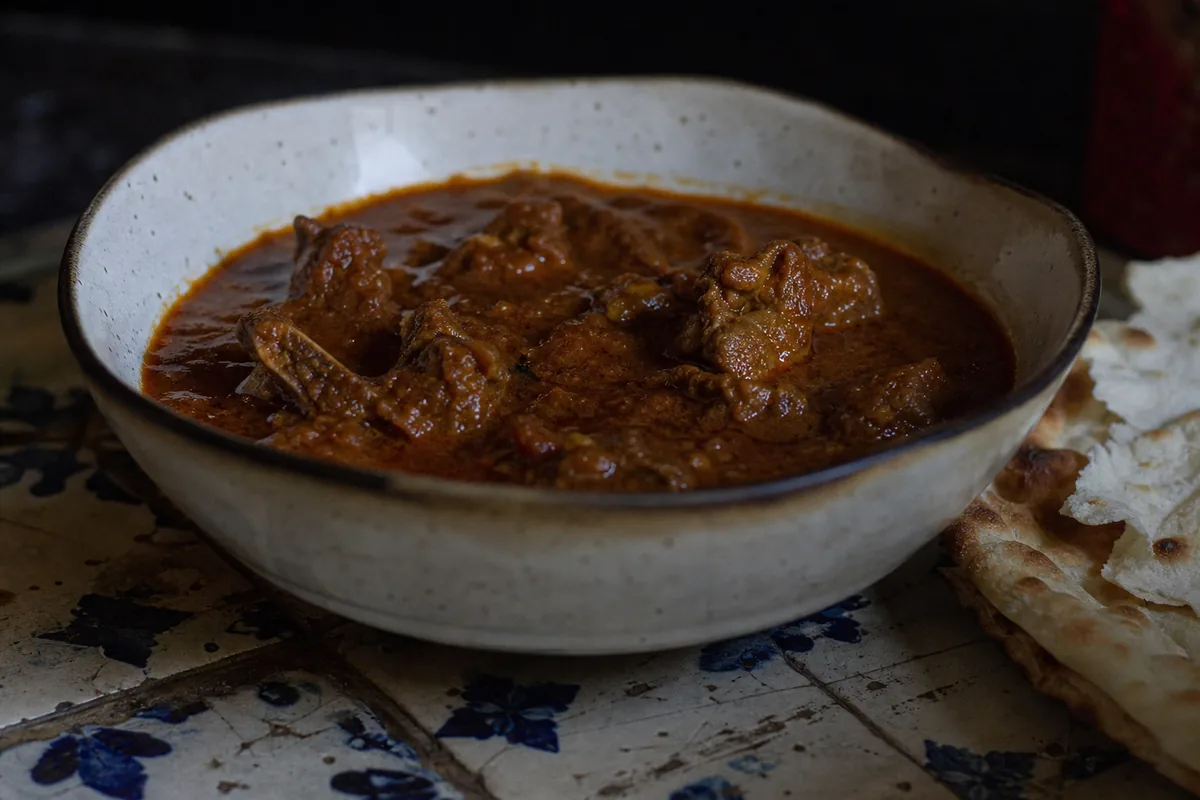 Lamb Rogan Josh, Step by Step