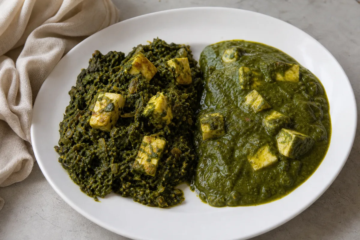 Saag Paneer vs Palak Paneer: What's the Difference?